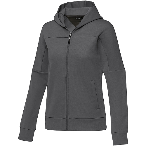 Nubia women's performance full zip knit jacket 1