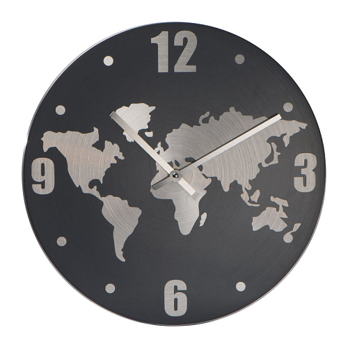 Aluminium wall clock 1