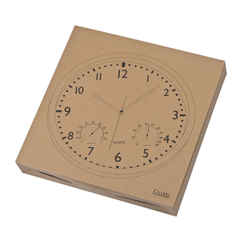 Wall clock, white display 3