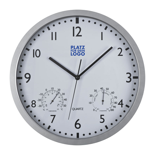 Wall clock, white display 4