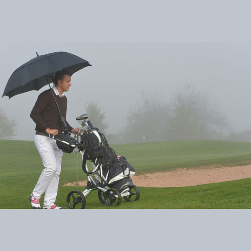 Golf umbrella with windscreen 3