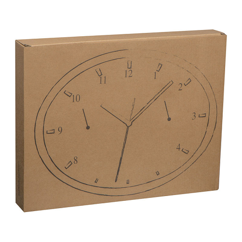 Wall clock with hygro, thermo 4