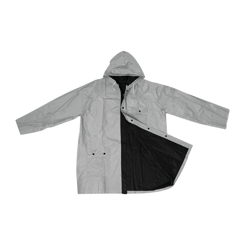 Bicolour reversible raincoat 1