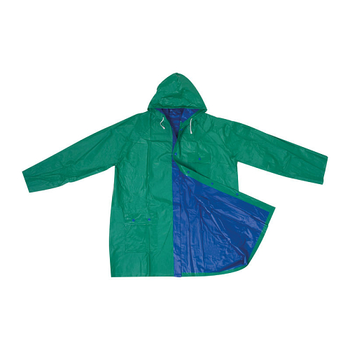 Bicolour reversible raincoat 1