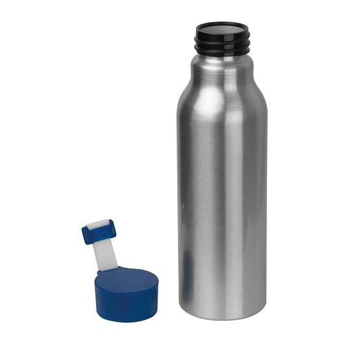 Metal drinking bottle with silicone lid 2