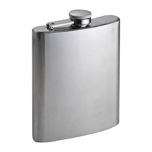 Stainless metal hip flask 1