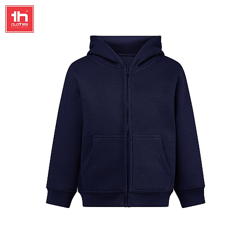 Kids hooded full zipped sweatshirt 2