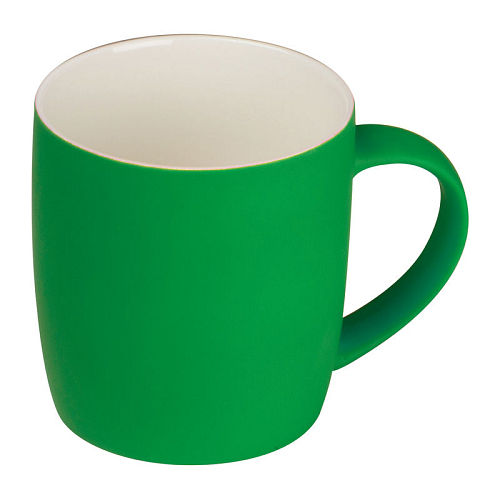 Rubberized ceramic mug 1