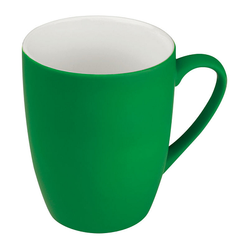 Rubberized ceramic mug 1