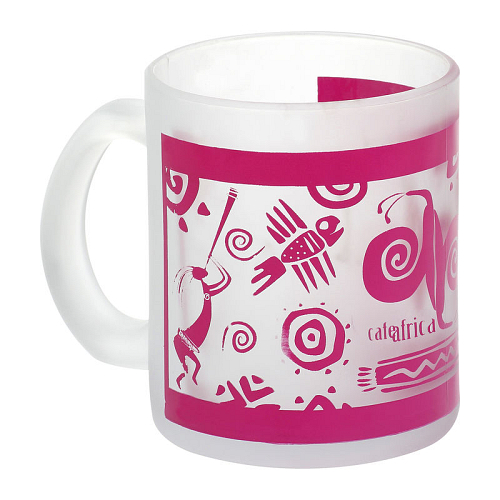 Coffee mug,transparent frosted 3