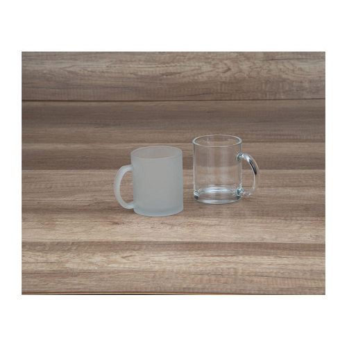 Coffee mug,transparent frosted 4