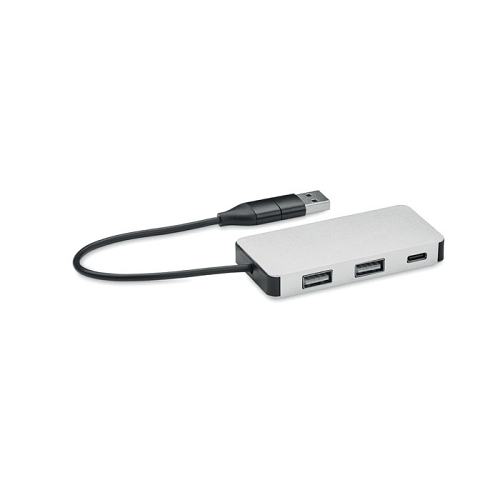Hub USB cu 3 porturi + cablu 20 1