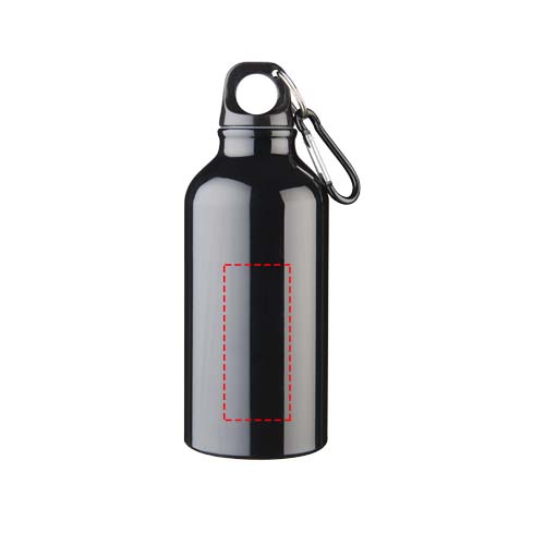 Oregon 400 ml aluminium water bottle with carabiner 4