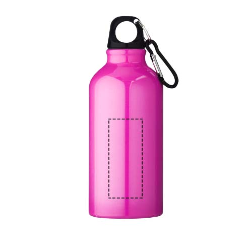 Oregon 400 ml aluminium water bottle with carabiner 4