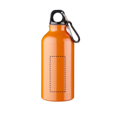 Oregon 400 ml aluminium water bottle with carabiner 4