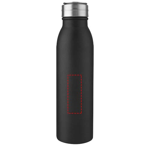 Harper 700 ml stainless steel water bottle with metal loop 4