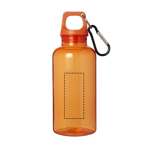 Oregon 400 ml RCS certified recycled plastic water bottle with carabiner 4