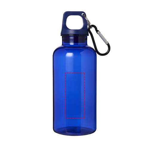 Oregon 400 ml RCS certified recycled plastic water bottle with carabiner 4