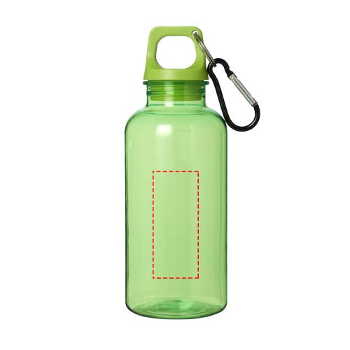 Oregon 400 ml RCS certified recycled plastic water bottle with carabiner 4