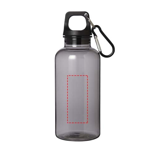 Oregon 400 ml RCS certified recycled plastic water bottle with carabiner 4