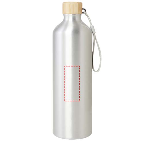 Malpeza 1000 ml RCS certified recycled aluminium water bottle 4