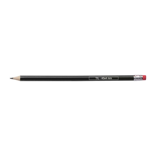 Pencil with rubber 4