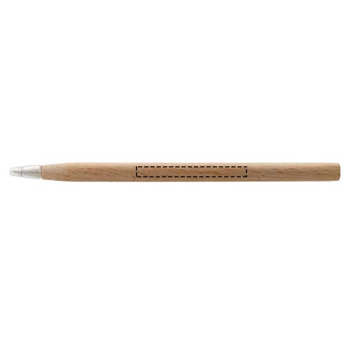 Arica wooden ballpoint pen (black ink) 4