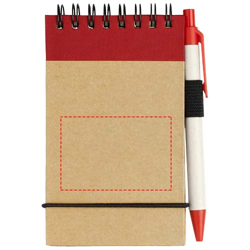 Zuse A7 recycled jotter notepad with pen 4