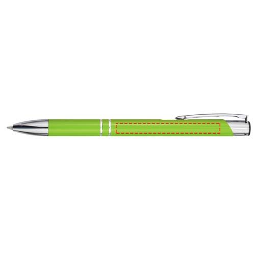 Moneta aluminium click ballpoint pen (blue ink) 4