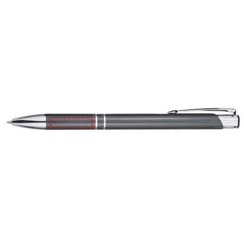 Moneta recycled aluminium ballpoint pen (black ink) 4