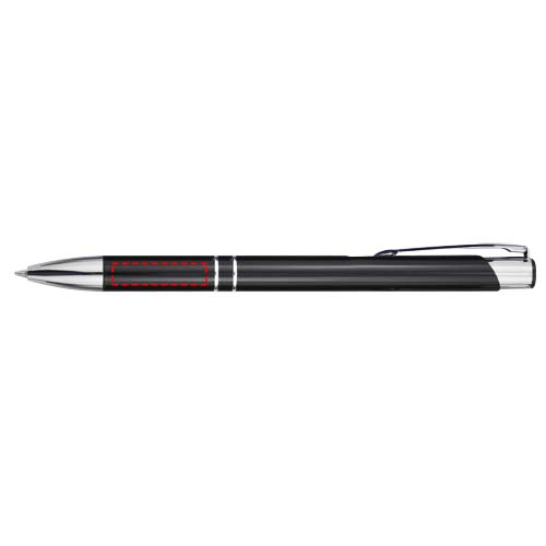 Moneta recycled aluminium ballpoint pen (black ink) 4