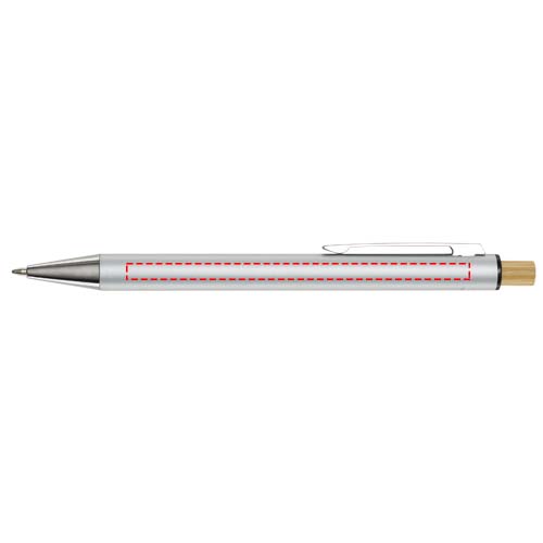 Cyrus recycled aluminium ballpoint pen (black ink) 4