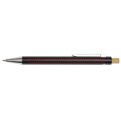 Cyrus recycled aluminium ballpoint pen (black ink) 4