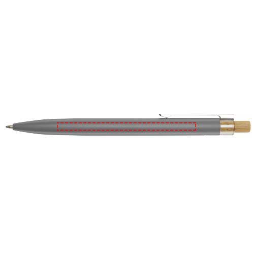 Nooshin recycled aluminium ballpoint pen (blue ink) 4