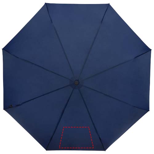 Birgit 21' foldable windproof recycled PET umbrella 4