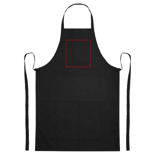 Orissa 200 g/m² organic cotton apron 4