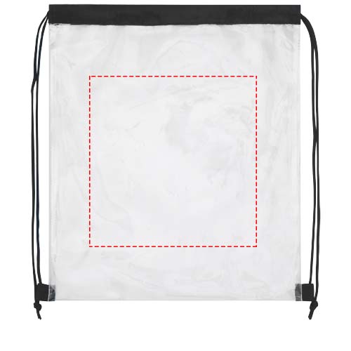 Lancaster transparent drawstring bag 5L 4