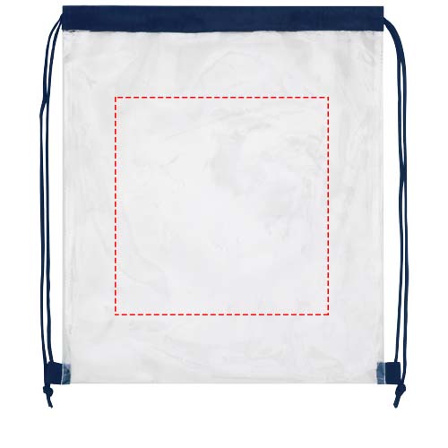 Lancaster transparent drawstring bag 5L 4