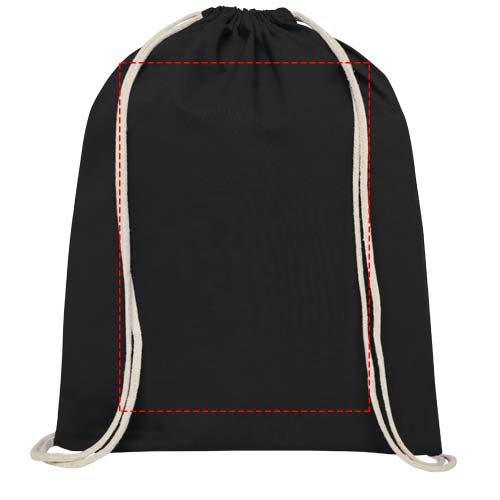 Oregon 100 g/m² cotton drawstring bag 5L 4