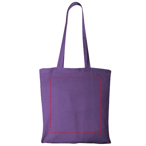 Madras 140 g/m² cotton tote bag 7L 4