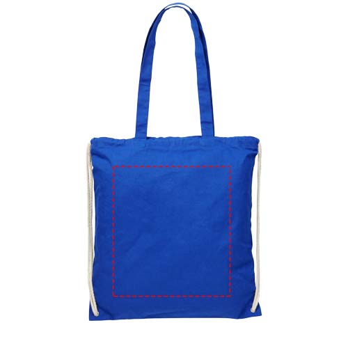 Eliza 240 g/m² cotton drawstring bag 6L 4