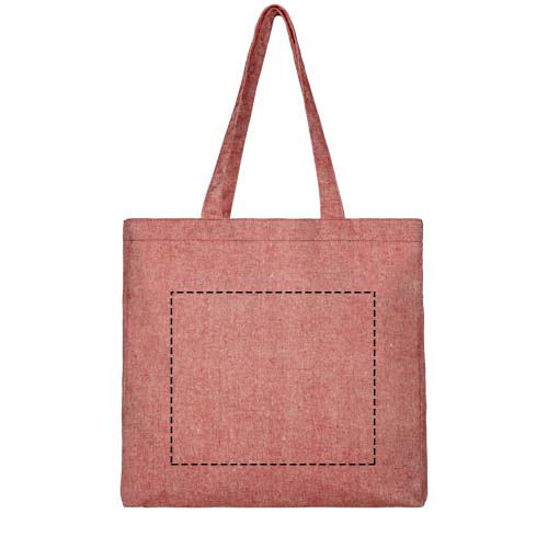 Pheebs 210 g/m² recycled gusset tote bag 13L 4