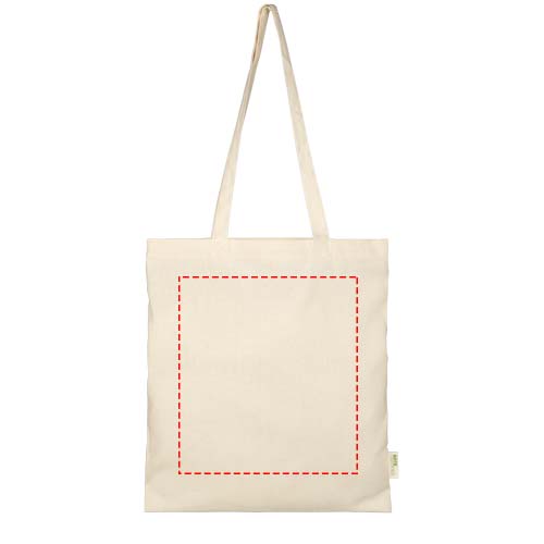 Orissa 140 g/m² organic cotton tote bag 7L 4