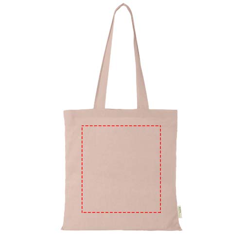 Orissa 140 g/m² organic cotton tote bag 7L 4