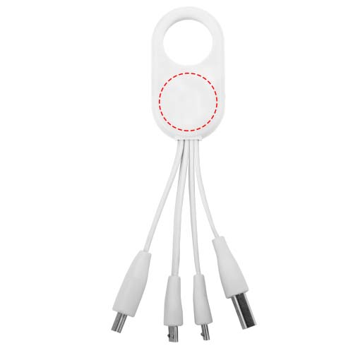 Troup 4-in-1 charging cable with type-C tip 4