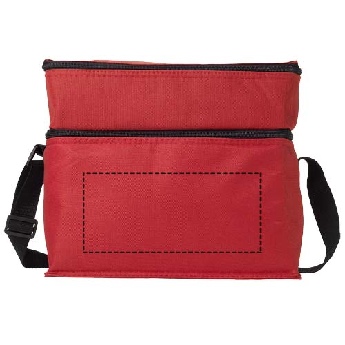 Oslo 2-zippered compartments cooler bag 13L 4