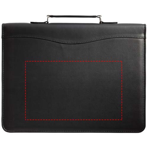 Ebony A4 briefcase portfolio 4