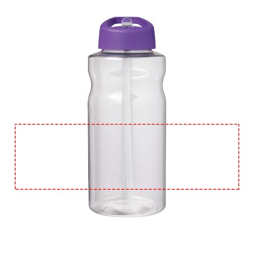 H2O Active® Big Base 1 litre spout lid sport bottle 4