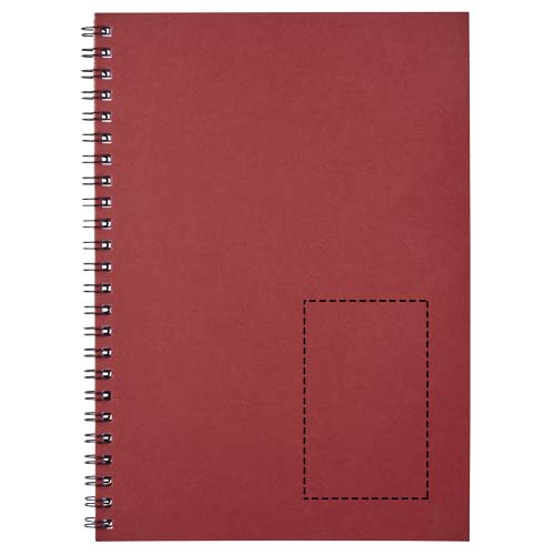 Desk-Mate® A5 colour spiral notebook 4