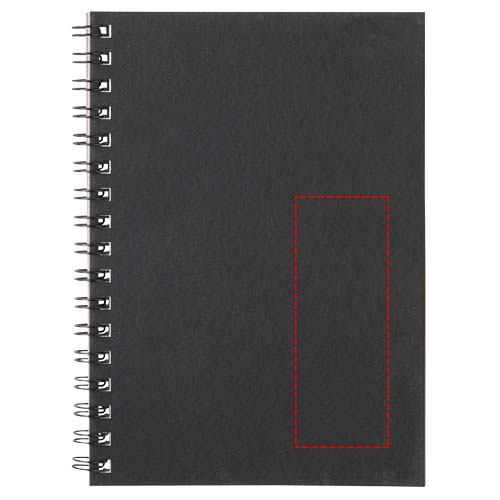 Desk-Mate® A6 colour spiral notebook 4